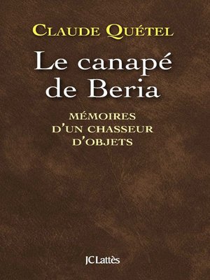 cover image of Le canapé de Beria
